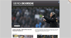 Desktop Screenshot of gibmich-diekirsche.de